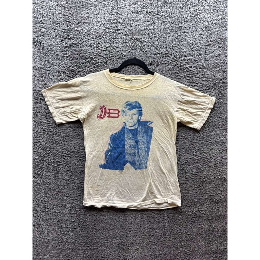 Vintage 80's David Bowie The Glass Spider 1987 Tour Concert T-Shirt Adult Size M